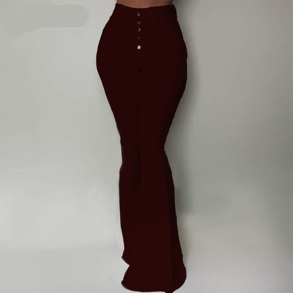 Fly Skinny Flare Pants